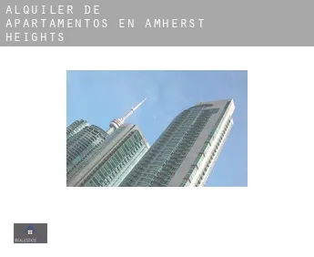 Alquiler de apartamentos en  Amherst Heights