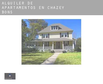 Alquiler de apartamentos en  Chazey-Bons