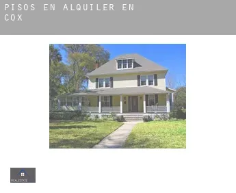 Pisos en alquiler en  Cox