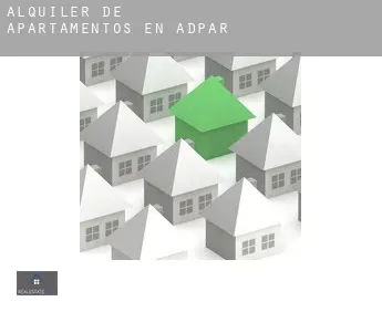 Alquiler de apartamentos en  Adpar