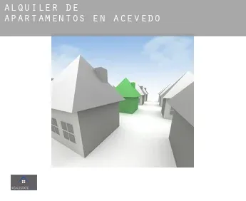 Alquiler de apartamentos en  Acevedo