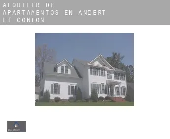 Alquiler de apartamentos en  Andert-et-Condon