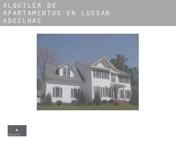 Alquiler de apartamentos en  Lussan-Adeilhac