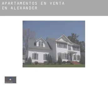 Apartamentos en venta en  Alexander