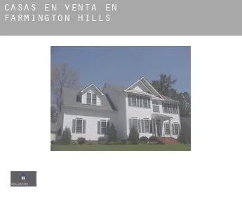 Casas en venta en  Farmington Hills