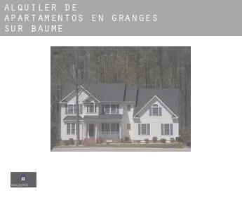 Alquiler de apartamentos en  Granges-sur-Baume
