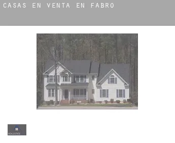 Casas en venta en  Fabro