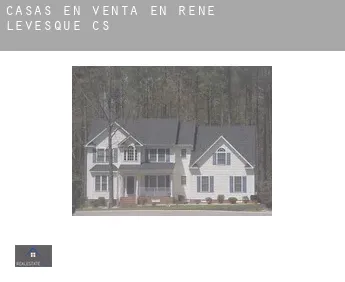 Casas en venta en  René-Lévesque (census area)