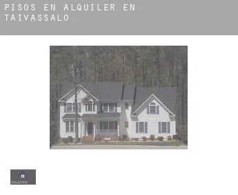 Pisos en alquiler en  Taivassalo