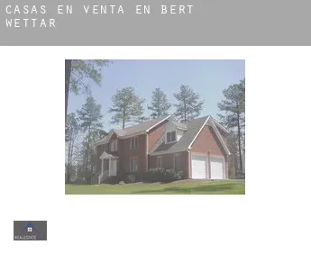 Casas en venta en  Bert Wettar