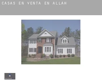 Casas en venta en  Allah