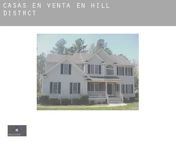 Casas en venta en  Hill Distrct