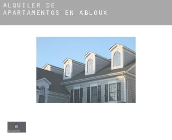 Alquiler de apartamentos en  Abloux