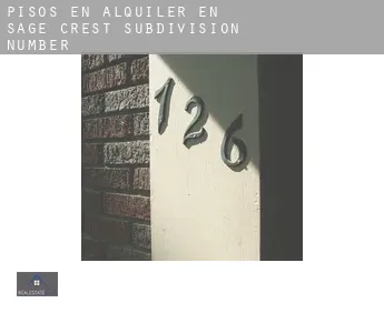 Pisos en alquiler en  Sage Crest Subdivision Number 4