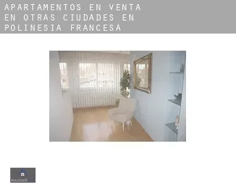 Apartamentos en venta en  Otras ciudades en Polinesia Francesa